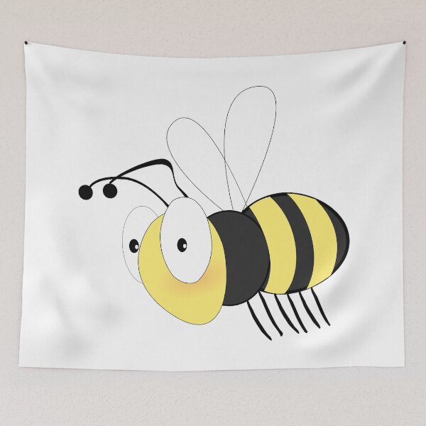 Item preview, cute wholesome bee designed and sold by GalaxyStoreDZ.