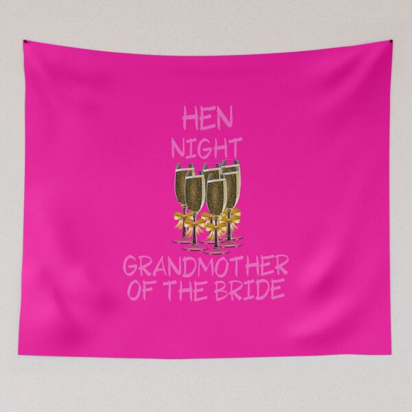Item preview, HEN NIGHT GRANDMOTHER OF THE BRIDE designed and sold by kawrdesigns.