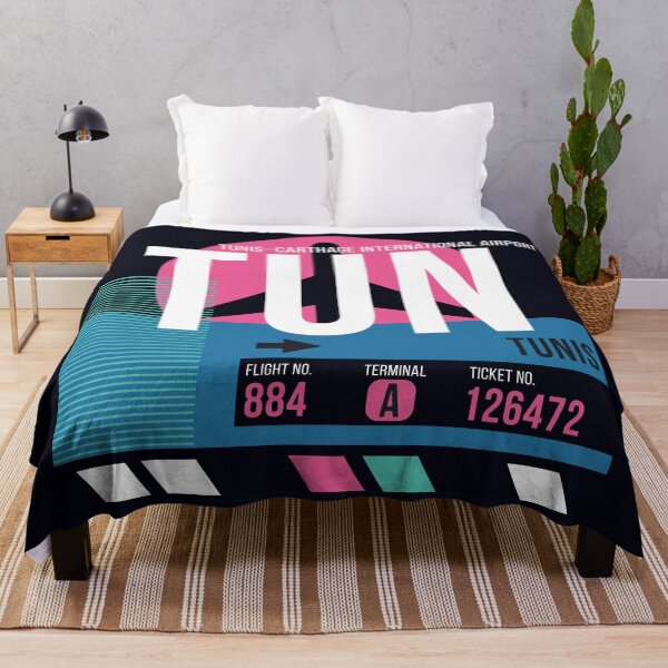 Item preview, Tunis, Tunisia (TUN) Airport Code Baggage Tag designed and sold by SLAG-Creative.