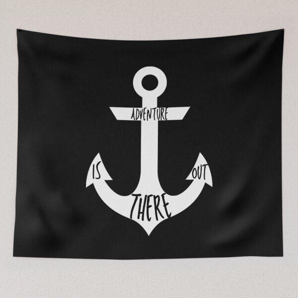 Item preview, Adventure Is Out There - Anchor Design For Real Sea Travelers designed and sold by Passion-For-Sea.