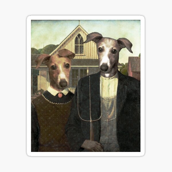Item preview, American Grrruffic designed and sold by GreyhoundGap.