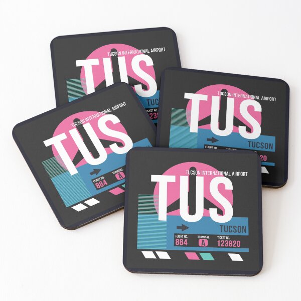 Item preview, Tucson, Arizona (TUS) Airport Code Baggage Tag designed and sold by SLAG-Creative.