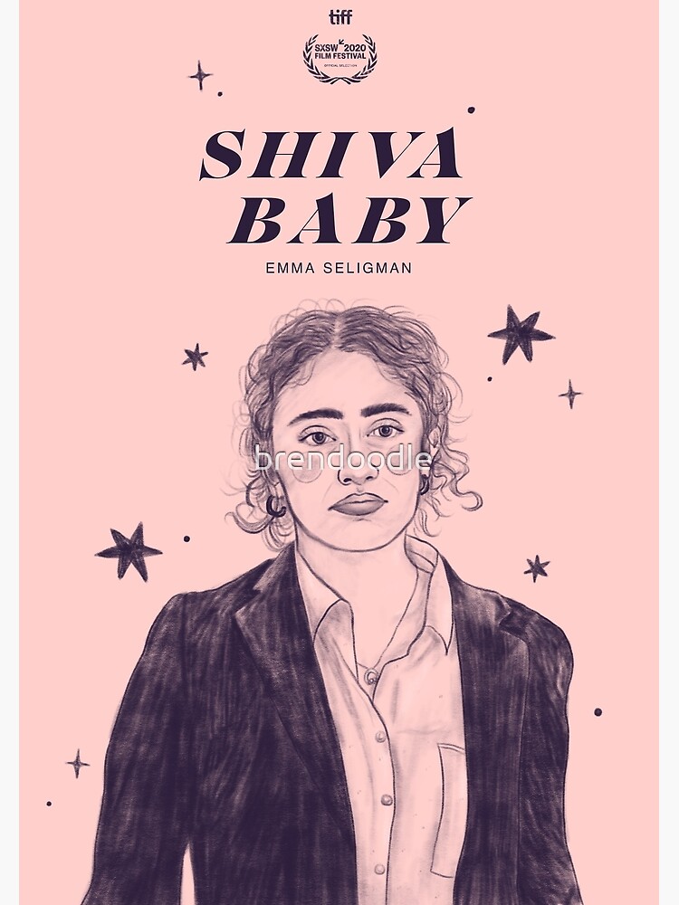 "Shiva baby film poster " Art Print for Sale by brendoodle Redbubble
