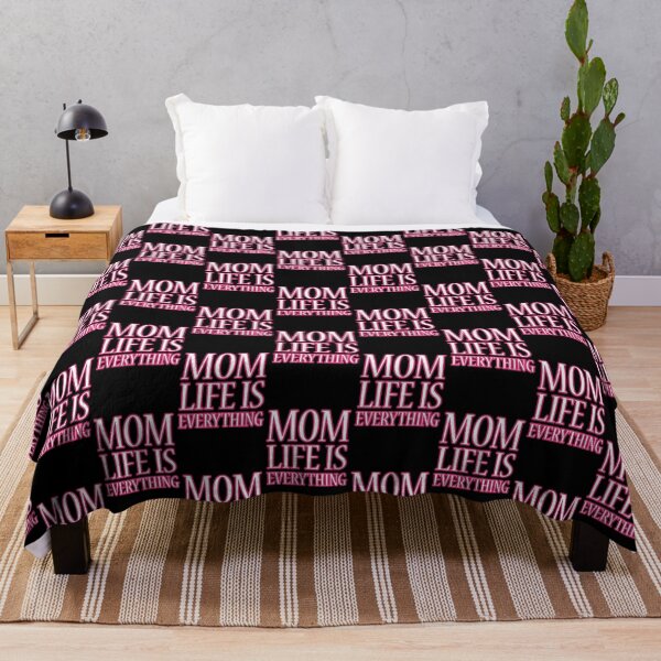 Item preview, Mom Life Is Everything Pink And White designed and sold by Designs By YL.