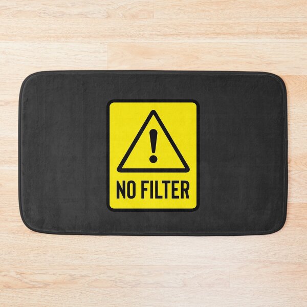 Item preview, Danger No Filter Warning  designed and sold by Paul Foreman.
