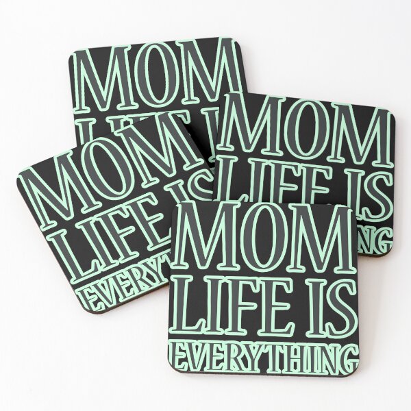 Item preview, Mom Life Is Everything Mint designed and sold by Designs By YL.