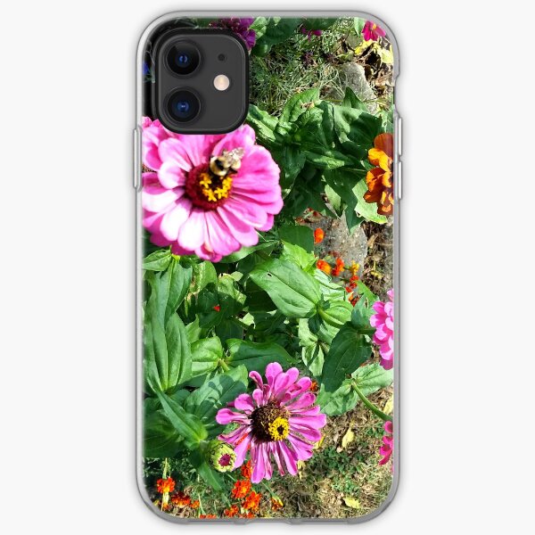 Zinnias iPhone Soft Case