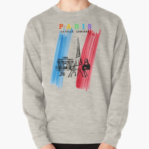 Paris. City of Light. LA Ville Lumiere (picture version) Pullover Sweatshirt