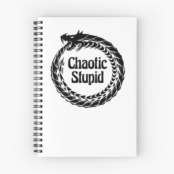 Item preview, Chaotic Stupid Alignment Funny Tabletop RPG Vintage Retro designed and sold by WPahat.