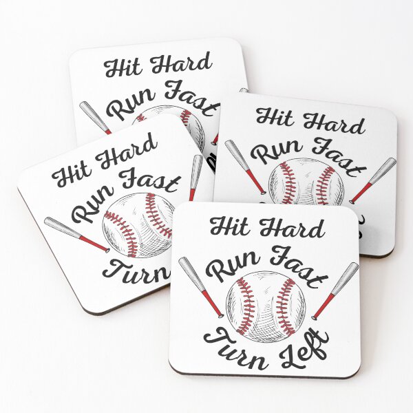 Item preview, Hit Hard Run Fast Turn Left designed and sold by isurudinushaper.