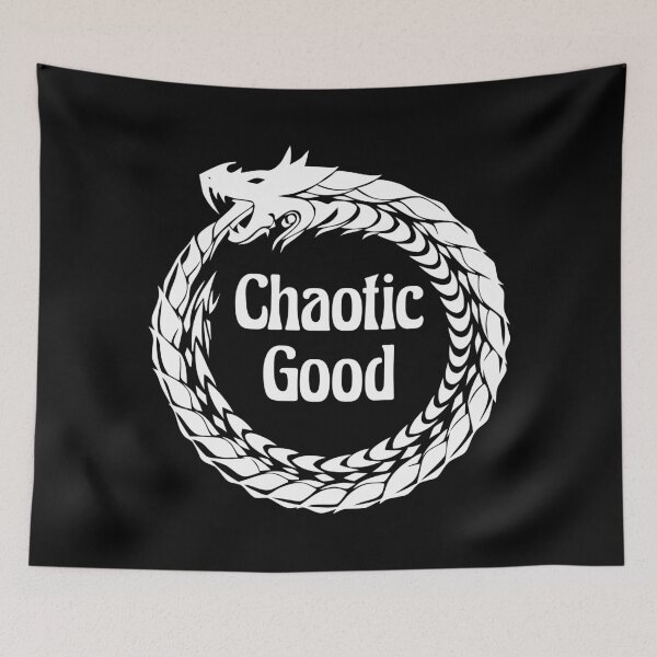 Item preview, Chaotic Good Alignment Tabletop RPG Vintage Retro designed and sold by WPahat.
