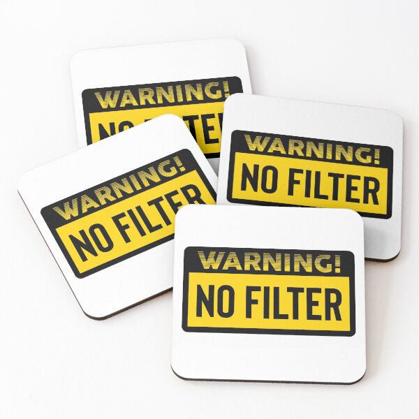 Item preview, Danger No Filter Warning  designed and sold by Paul Foreman.