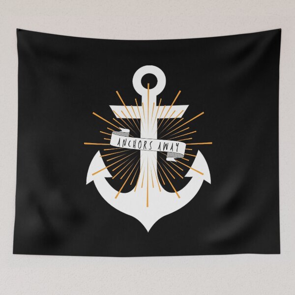 Item preview, Anchors Away - Sailing Quote For Real Sea Wolf designed and sold by Passion-For-Sea.