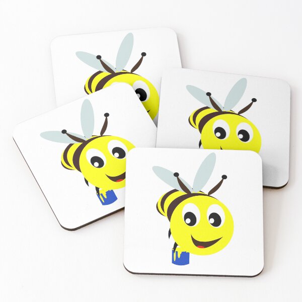 Item preview, cute wholesome bee designed and sold by GalaxyStoreDZ.