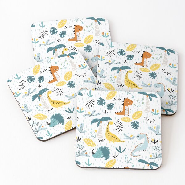 Item preview, Dinosaur pattern T-shirt design  designed and sold by The Belgian  Artist.