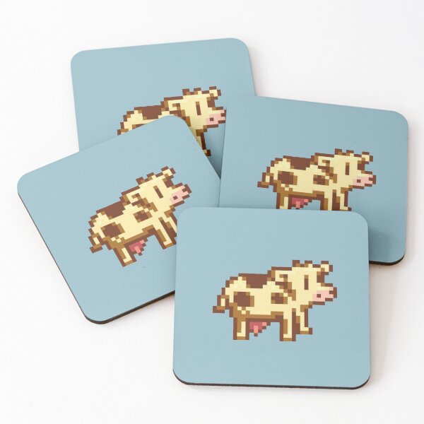 Item preview, pixel cow designed and sold by ayladesigns.