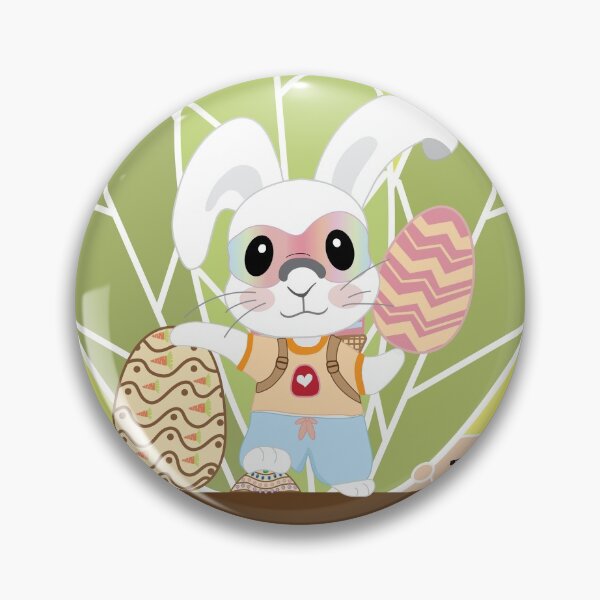 Item preview, Happy Easter -- Egg Hunter Cool Rabbit with Neon Glasses designed and sold by Moyanana.