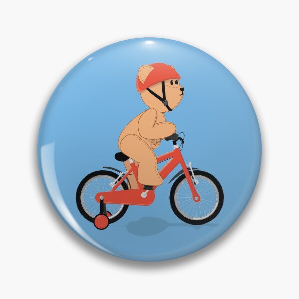 Item preview, Junior Cycling Teddy Bear designed and sold by grumpyteds.