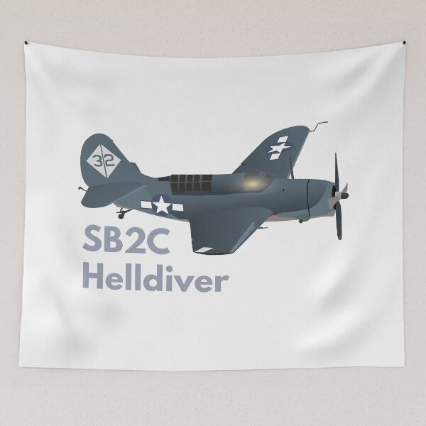 Item preview, SB2C Helldiver / A-25 Shrike WW2 Airplane designed and sold by NorseTech.