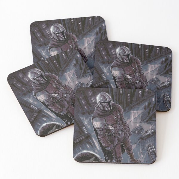 Item preview, Sci-Fi Bounty Hunter designed and sold by Michael DeNicola.