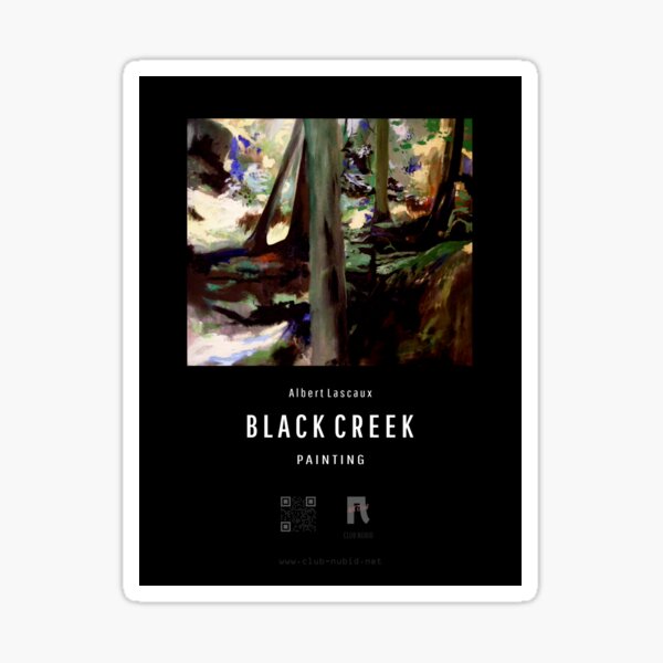 Albert Lascaux BLACK CREEK 1 - 02 Sticker