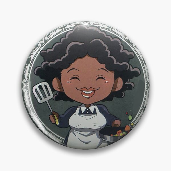 Item preview, The Promised Neverland Sister Krone Chibi Pop Circle designed and sold by thePeachPit.