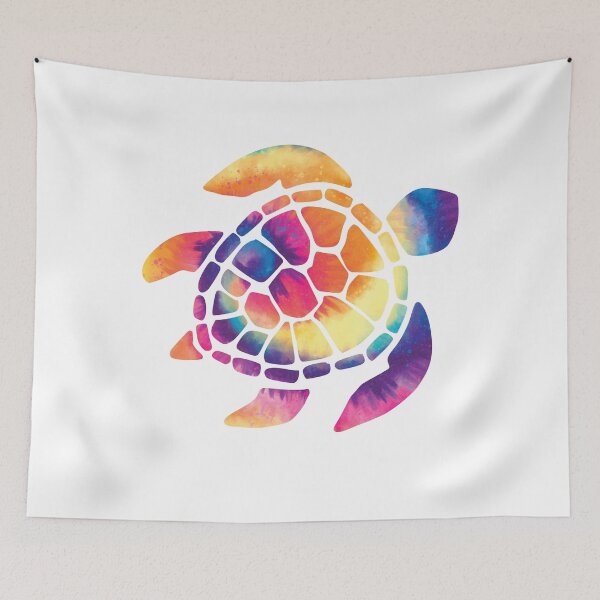 Item preview, Tie Dye Turtle  designed and sold by Ake10.