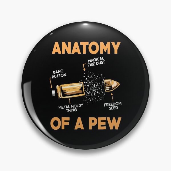 Item preview, Anatomía de las piezas de una bala de Pew designed and sold by Charles Brian.