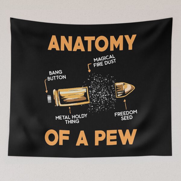 Item preview, Anatomía de las piezas de una bala de Pew designed and sold by Charles Brian.
