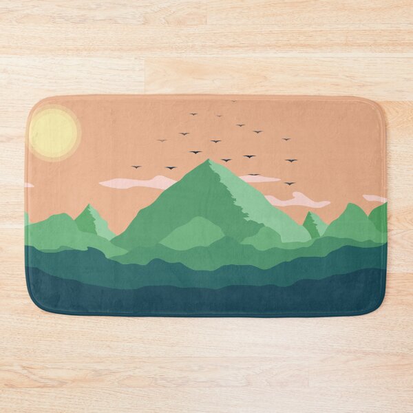 Item preview, Evening mountains designed and sold by Ilya Shishkin.
