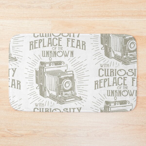 Item preview, Replace fear with curiosity designed and sold by lunegreiros.