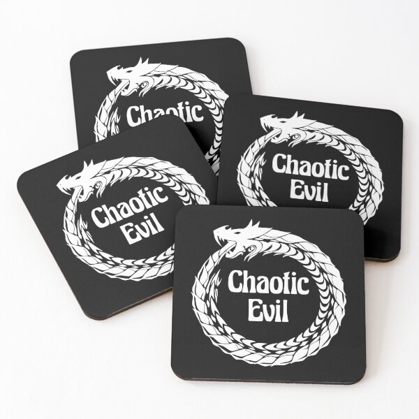 Item preview, Chaotic Evil Alignment Tabletop RPG Vintage Retro designed and sold by WPahat.