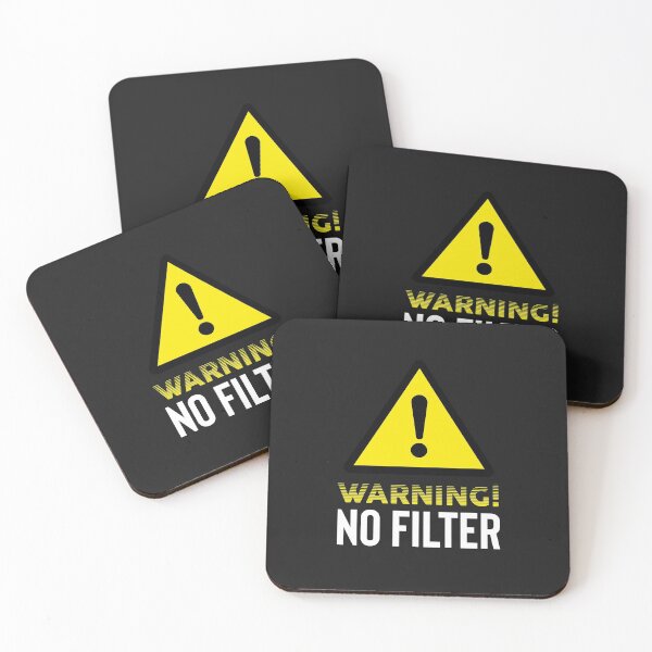 Item preview, Danger No Filter Warning  designed and sold by Paul Foreman.