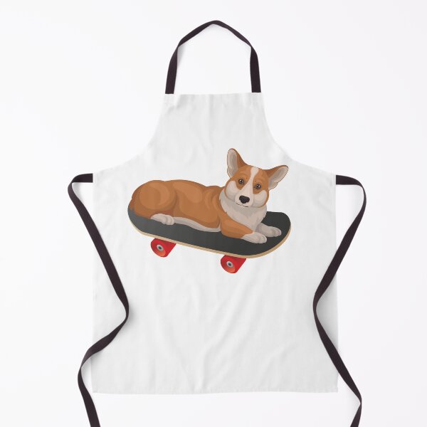 Item preview, skateboarding corgi designed and sold by Teepety Shop.
