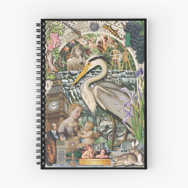 Item preview, Heron and Madonna of the Pinks  designed and sold by RickHillDesign.