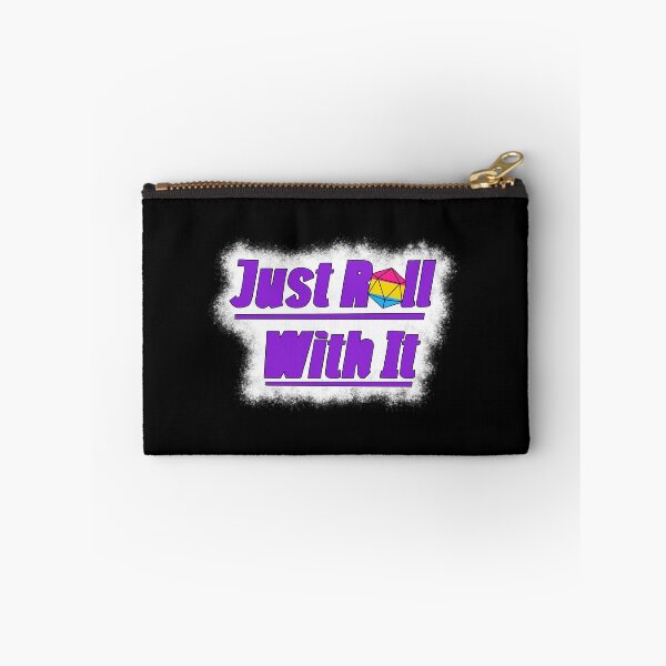 Item preview, Just Roll With It - Pansexual designed and sold by InTheAier.