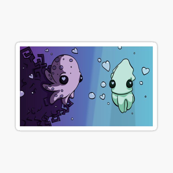 Aquatic Love Sticker