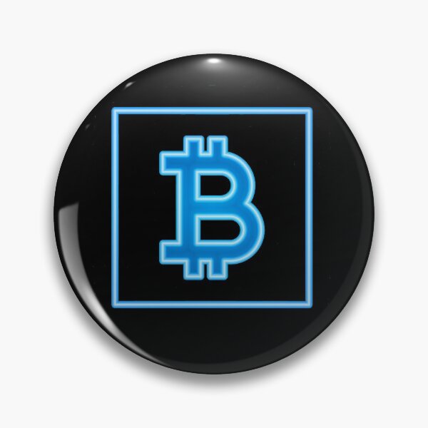 Artikelvorschau, Bitcoin BTC Crypto Symbol, Blockchain Cryptocurrency Mining entworfen und verkauft von Xeuno.