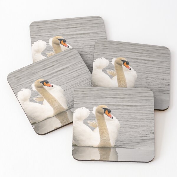 Item preview, Mute swan swimming designed and sold by yackers1.