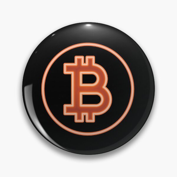 Artikelvorschau, Bitcoin BTC Crypto Symbol, Blockchain Cryptocurrency Mining entworfen und verkauft von Xeuno.
