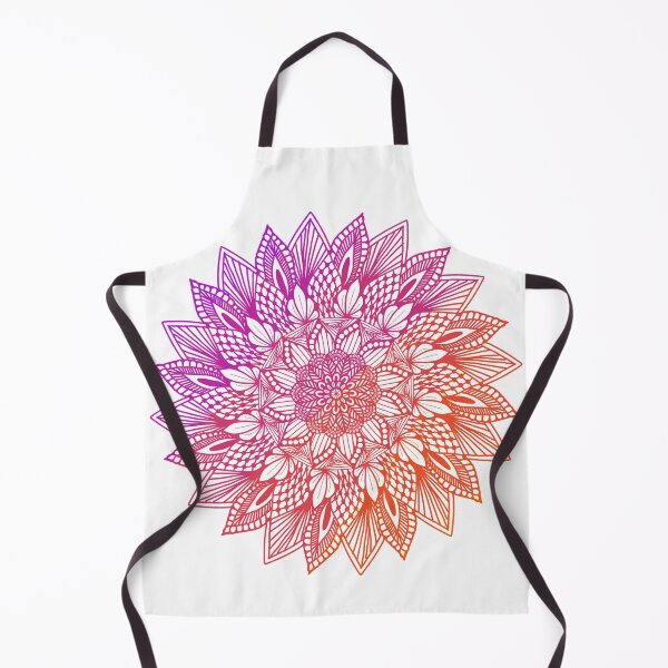 Item preview, Purple-Red Digital Mandala designed and sold by TheHermitCrab.