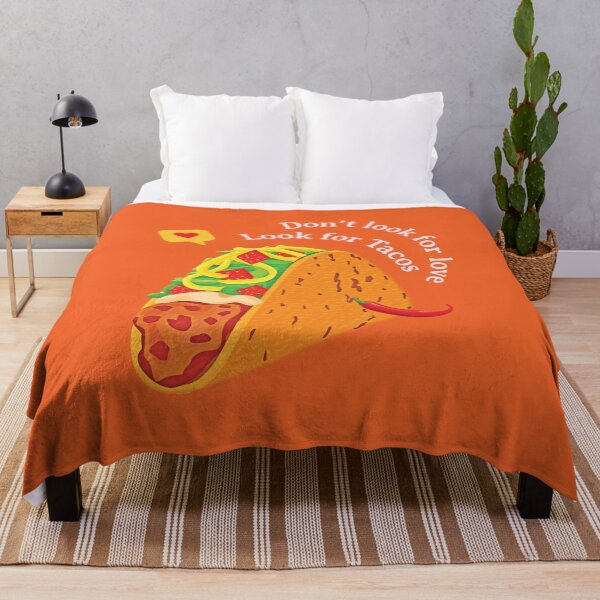 Item preview, Dont Look For Love Look For Tacos - Dark | I love Tacos | Funny Taco Quote designed and sold by Exertion.