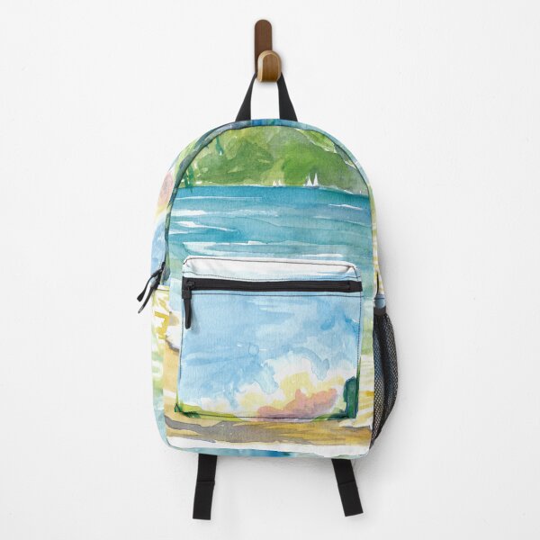 Item preview, Pitons Saint Lucia with Incredible Caribbean Sunset In Soufriere Bay designed and sold by artshop77.