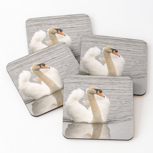 Item preview, Mute swan swimming, Norfolk Broads designed and sold by yackers1.