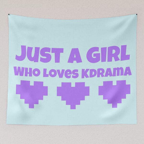 Item preview,  Just A Girl Who Loves Kdrama designed and sold by Edenjodie.