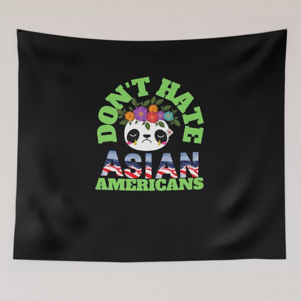 Item preview, Panda Please Don't Hate Asian Americans  designed and sold by HappinessWorld.