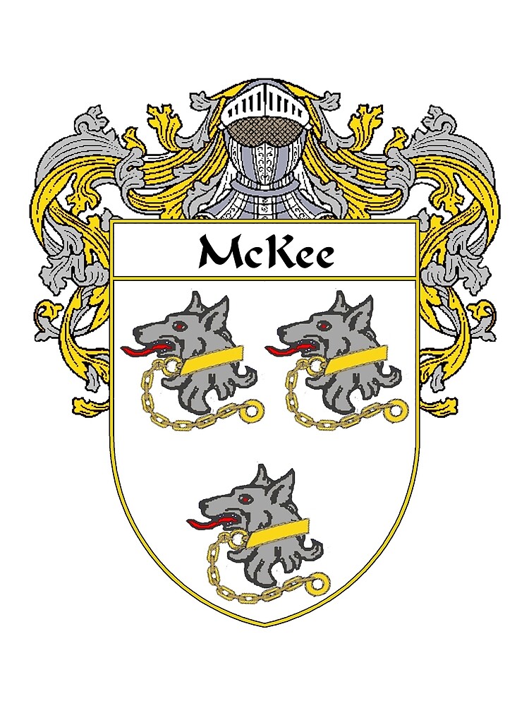 "McKee Coat of Arms/Family Crest" Photographic Print for Sale by