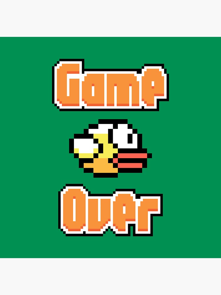 Flappy Bird Game Over | Poster