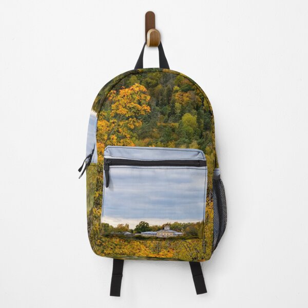 Item preview, Vintage cottage in orange and yellow autumn forest designed and sold by lena-maximova.