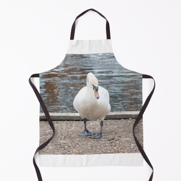 Item preview, Mute swan on the river bank designed and sold by yackers1.